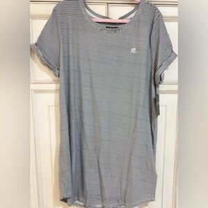 NWT SZ XL Ralph Lauren Navy and White Striped Sleepwear